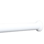 1-inch Adjustable Tension-mounted Shower or Window Curtain Rod