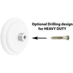 1-inch Adjustable Tension-mounted Shower or Window Curtain Rod