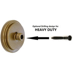 1-inch Adjustable Tension-mounted Shower or Window Curtain Rod