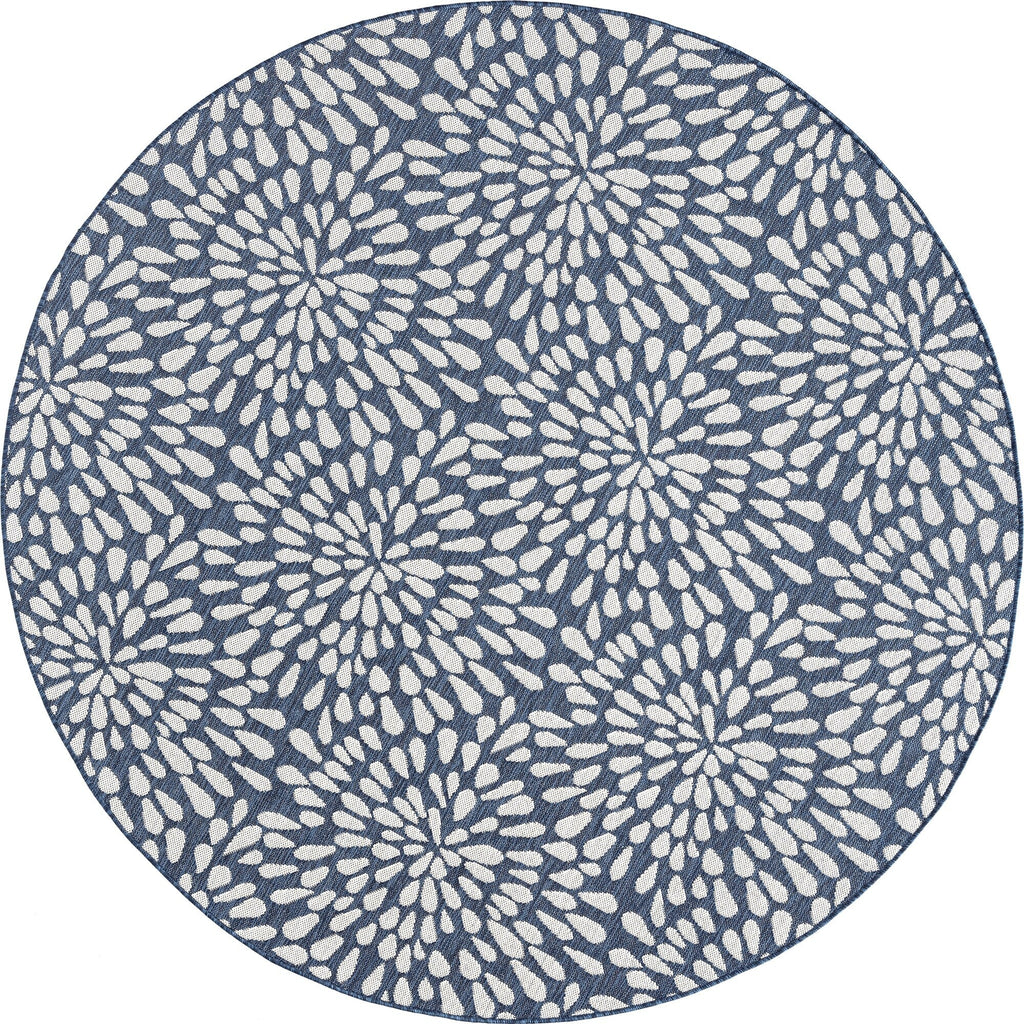 Exo Coastal Floral Indoor/Outdoor Area Rug
