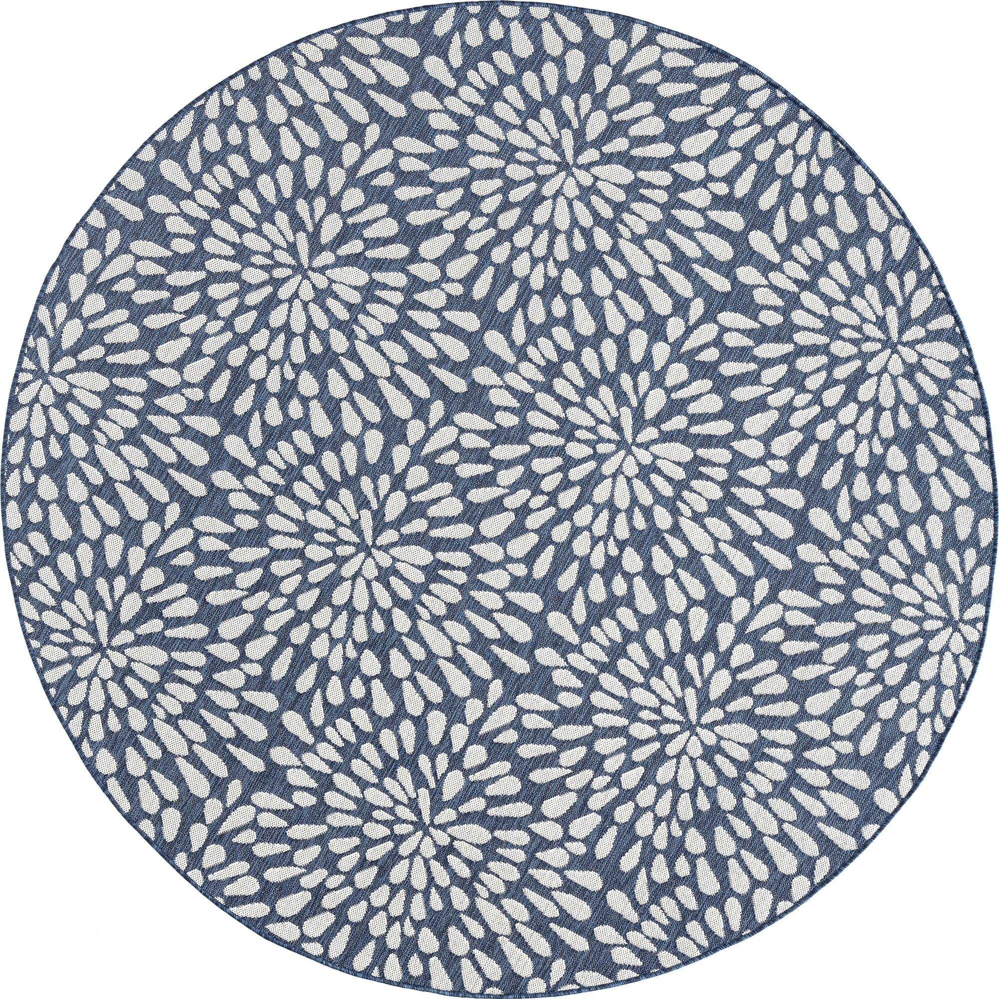 Exo Coastal Floral Indoor/Outdoor Area Rug