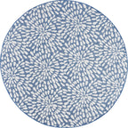 Exo Coastal Floral Indoor/Outdoor Area Rug