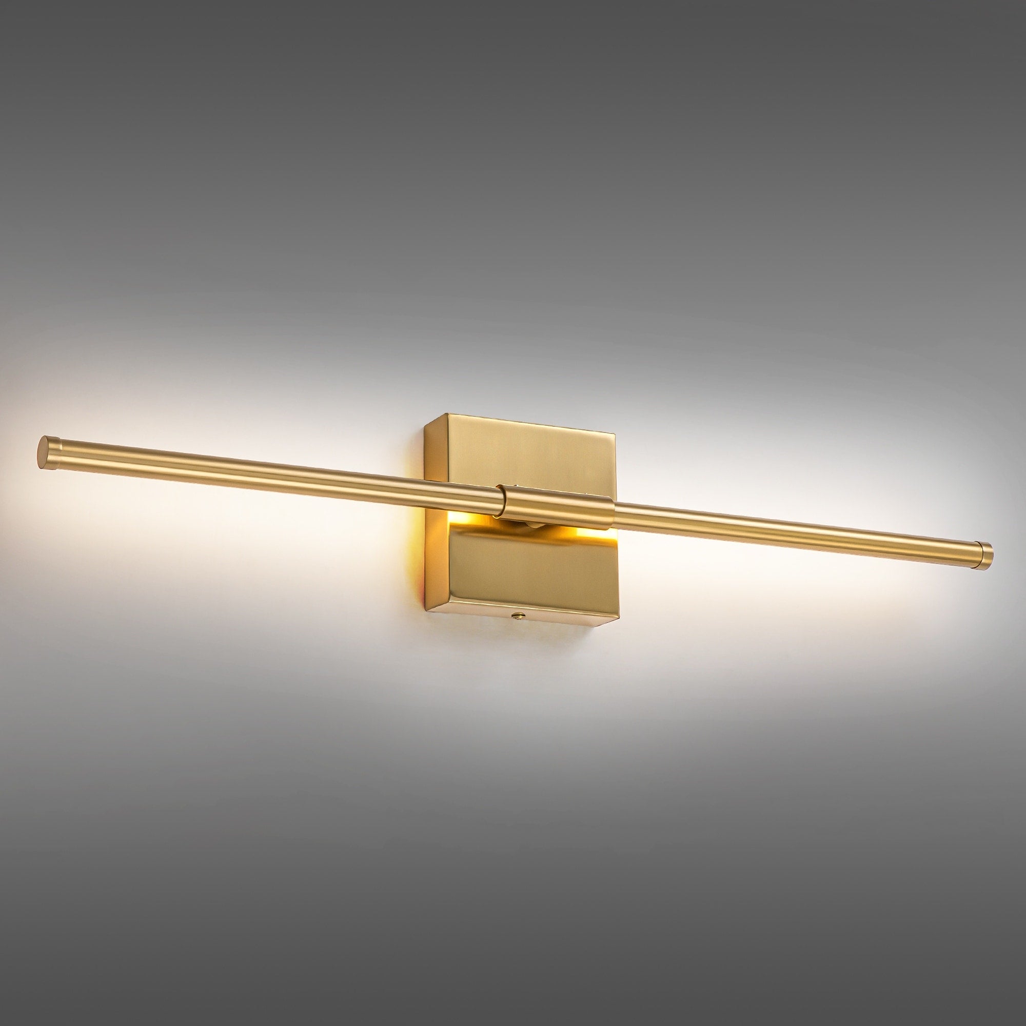 1-Light 23.6 in. Modern Linear Dimmable Integrated LED Bathroom Vanity Light Wall Sconce
