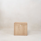Table de chevet Sofita en bois - Chêne blanc