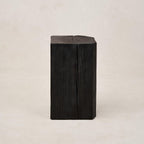 Piédestal de sculpture au fusain - Moyen