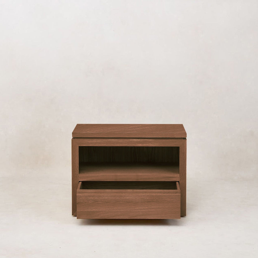 Table de chevet en bois Sofita - Moka