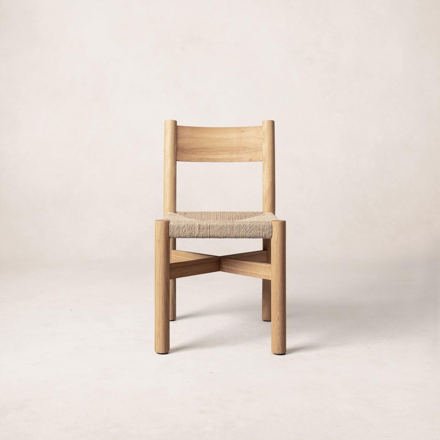 Chaise de salle à manger Nonna - Chêne chaud