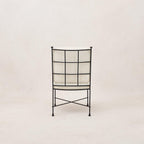 Chaise de salle à manger d'extérieur sans accoudoirs Provence - Boucle