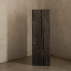 Piédestal de sculpture au fusain - Grand
