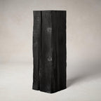Piédestal de sculpture au fusain - Grand