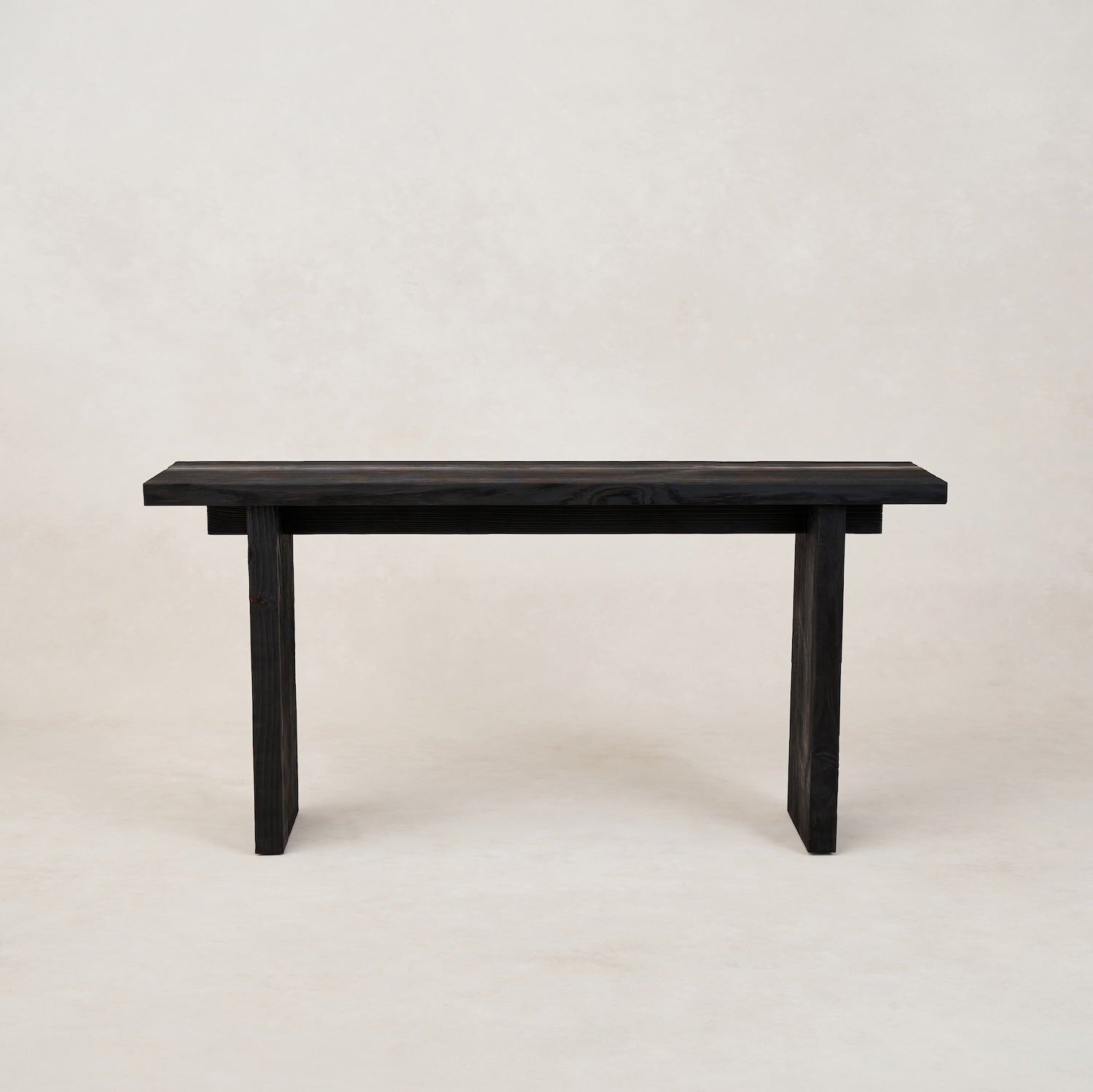Console d'entrée Shou Sugi Ban