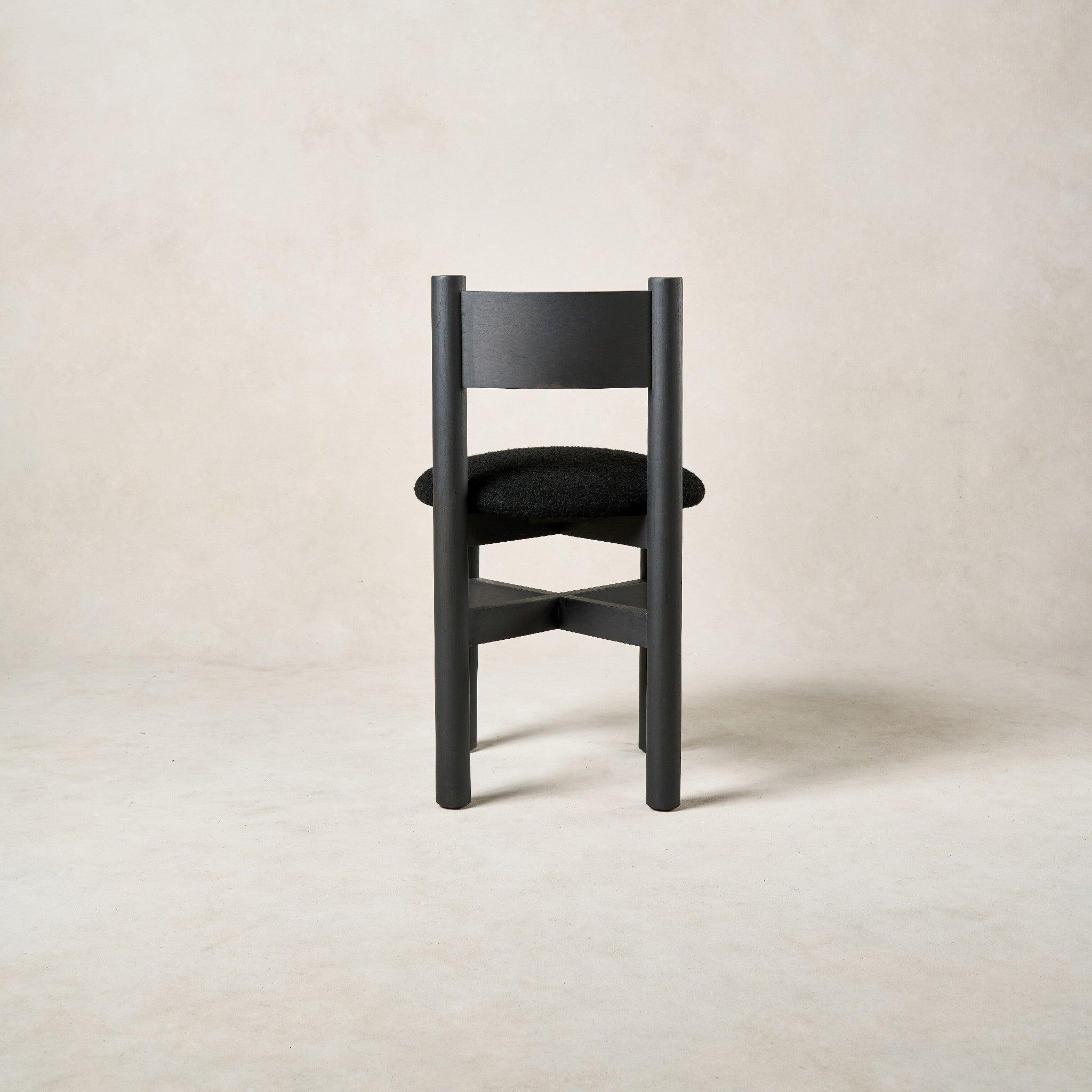 Chaise de salle à manger Teddy - Noir