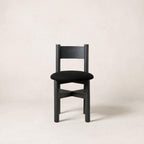 Chaise de salle à manger Teddy - Noir