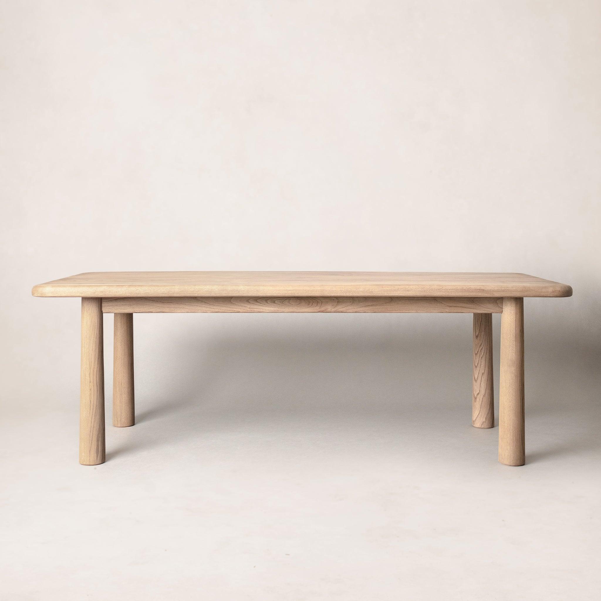 Topa Table de salle à manger rectangulaire Topa - Naturel